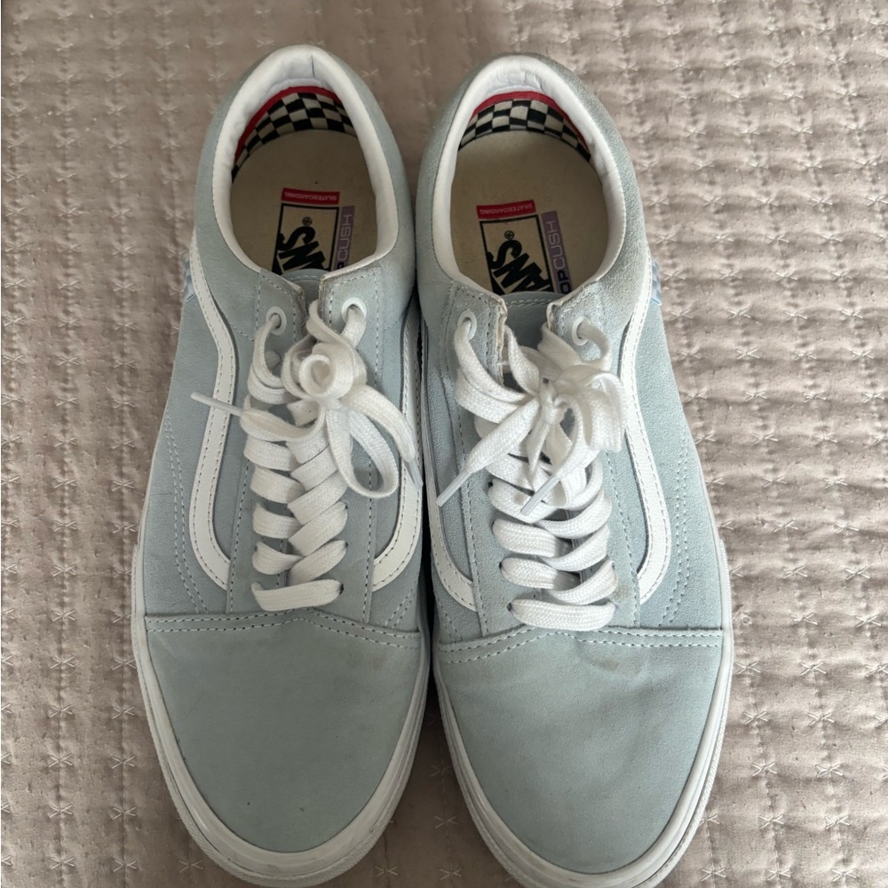 Vans Men's Light Blue Sneakers